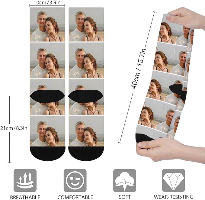 Funny Socks Gag Gifts for Men Women