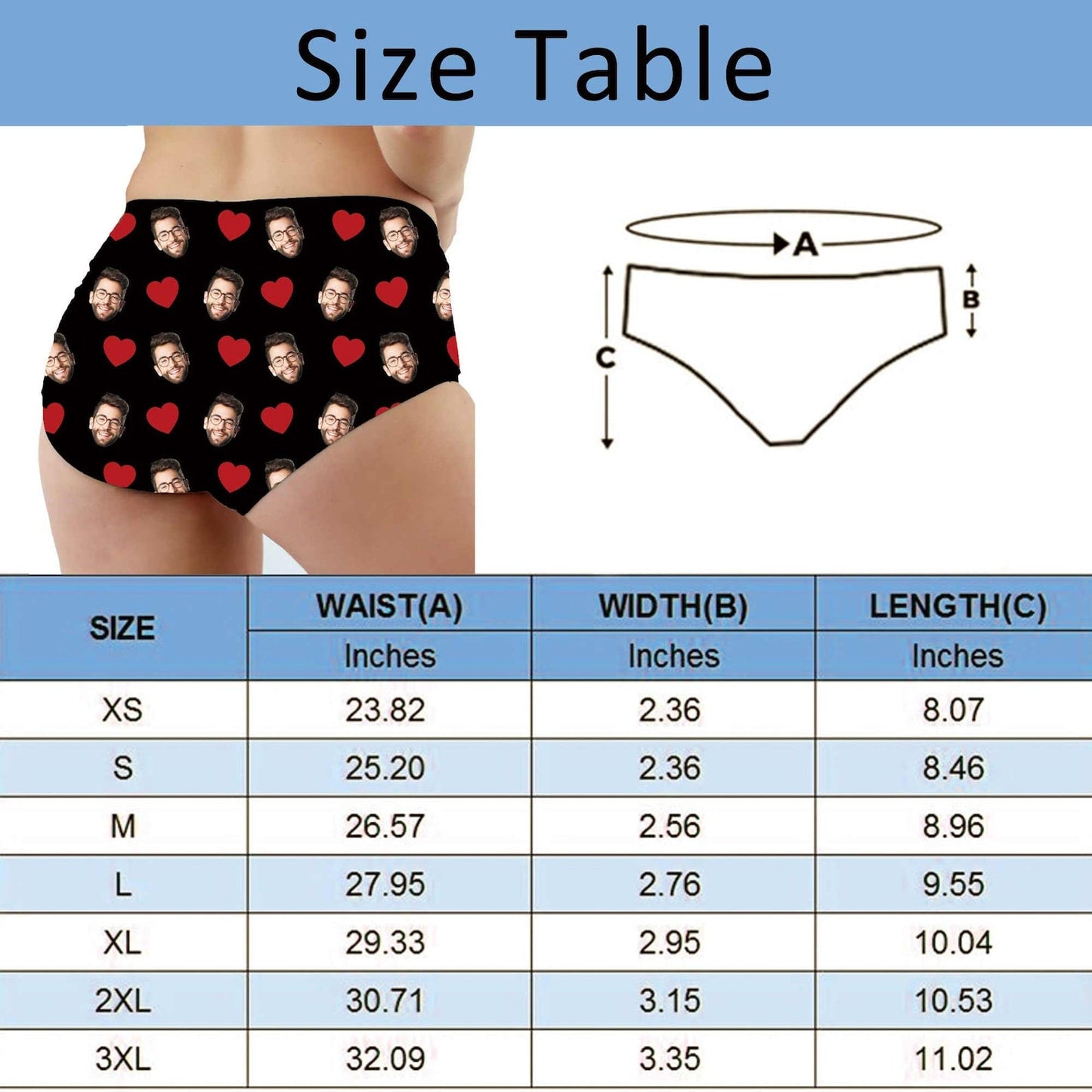 Custom Funny Underwear for Women Mother Lover Couple