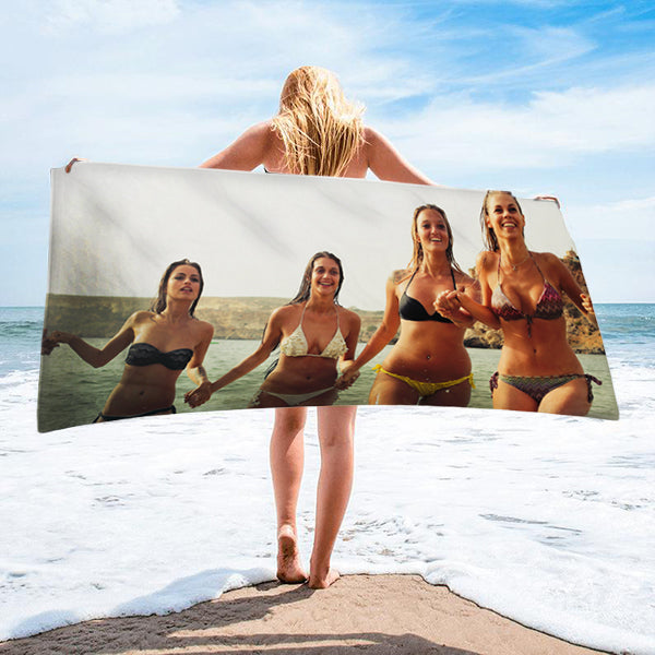 Custom Beach Towel - Personalized Beach Towels