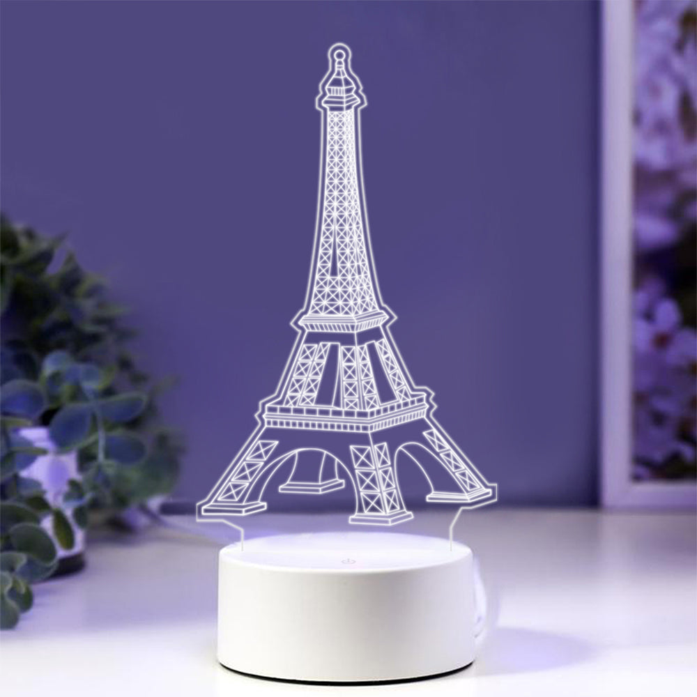 Eiffel Tower Night Light with Smart Touch 7 Colors