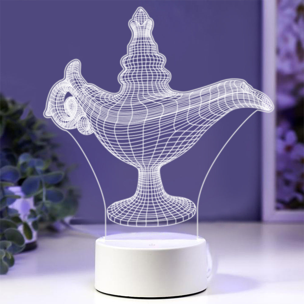 Aladdin's Lamp Night Light with Smart Touch 7 Colors
