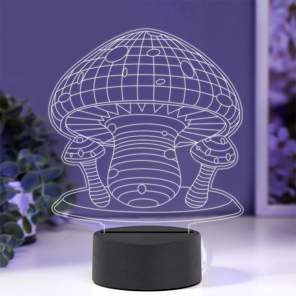 Mushroom Night Light with Smart Touch 7 Colors