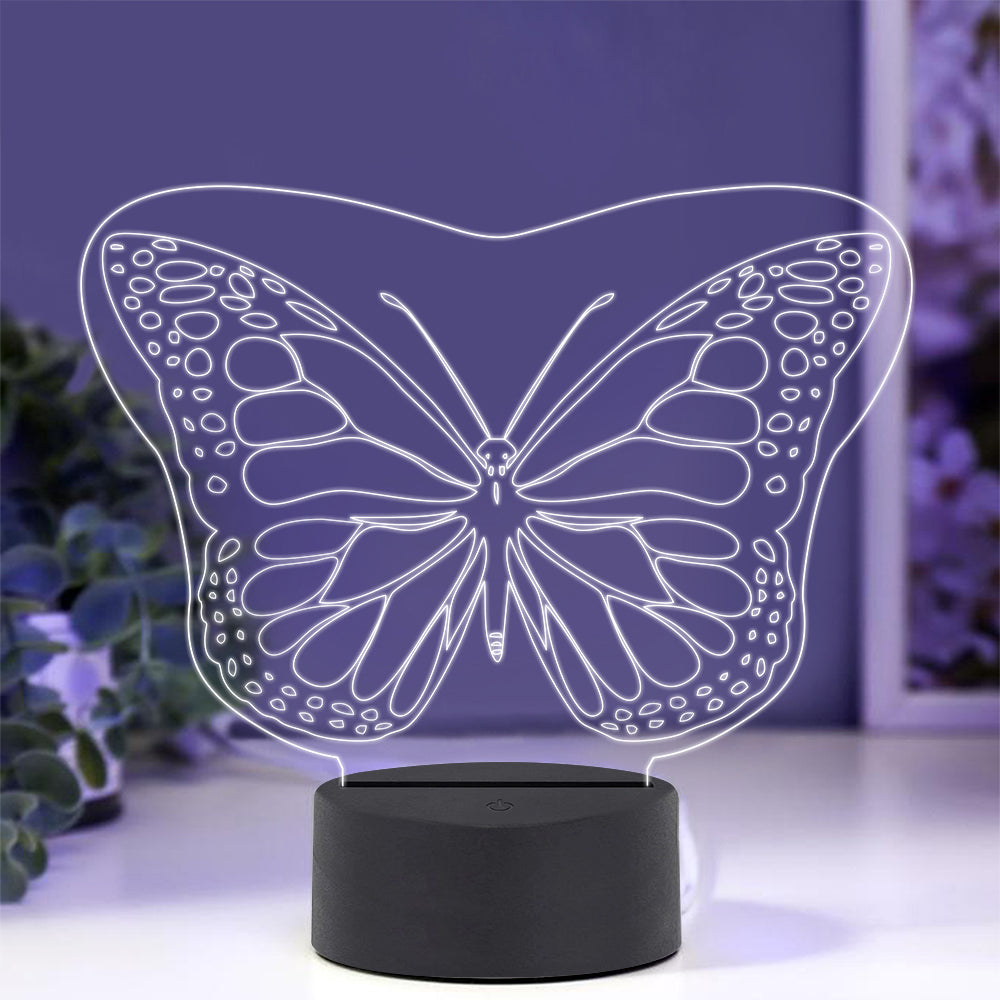 Butterfly Night Light with Smart Touch 7 Colors