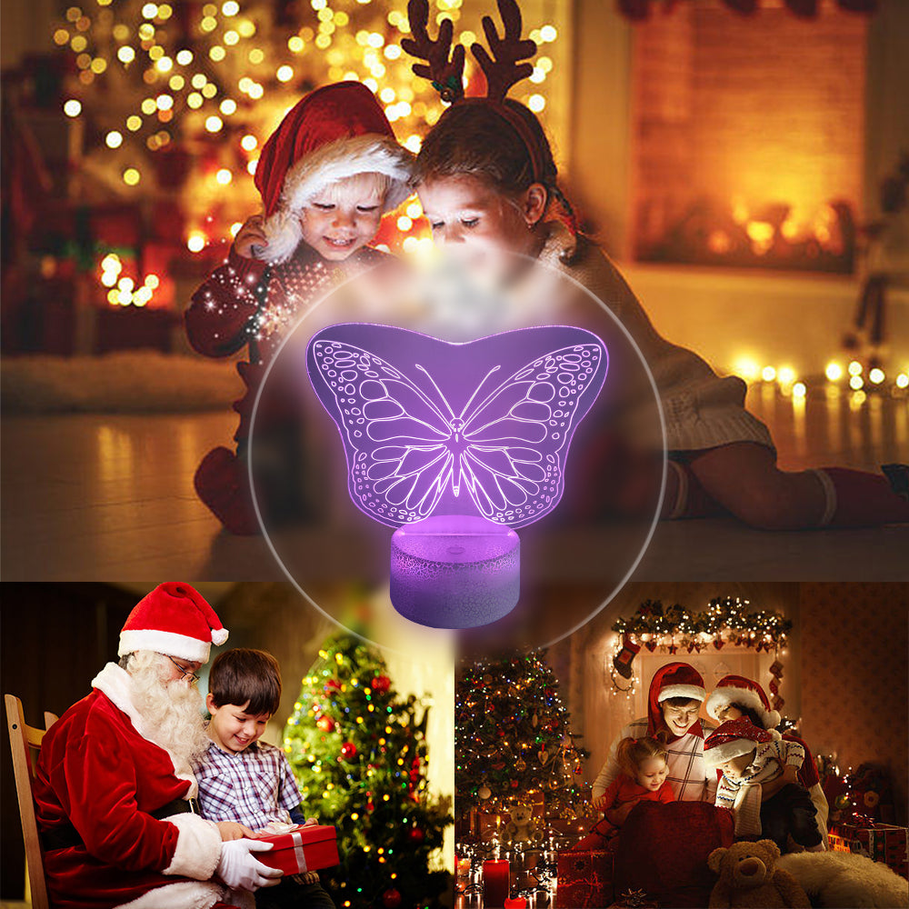 Butterfly Night Light with Smart Touch 7 Colors