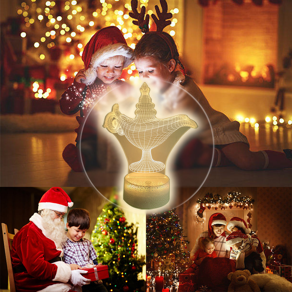 Aladdin's Lamp Night Light with Smart Touch 7 Colors