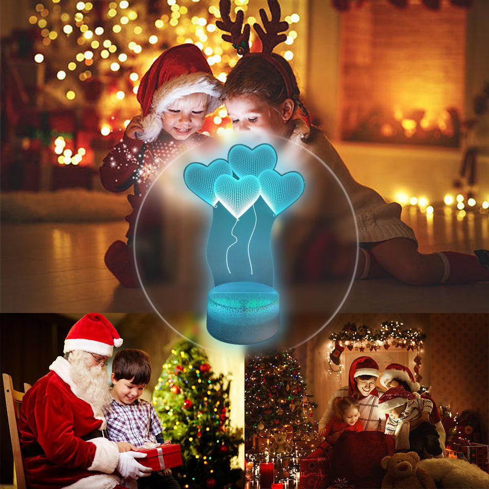 Love Balloon Night Light with Smart Touch 7 Colors