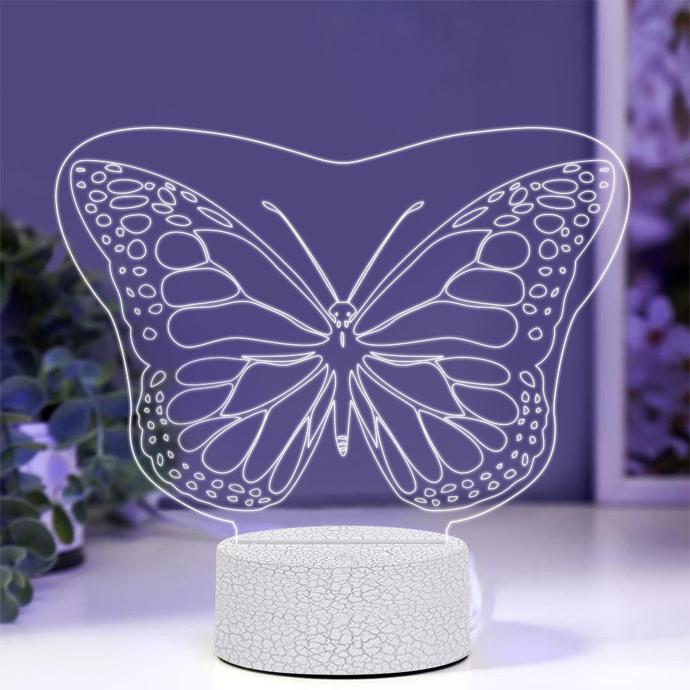 Butterfly Night Light with Smart Touch 7 Colors