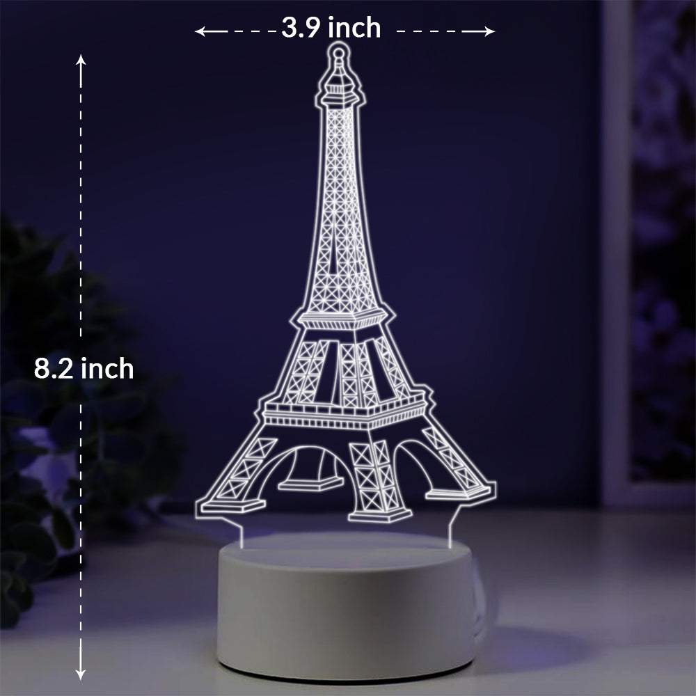 Eiffel Tower Night Light with Smart Touch 7 Colors