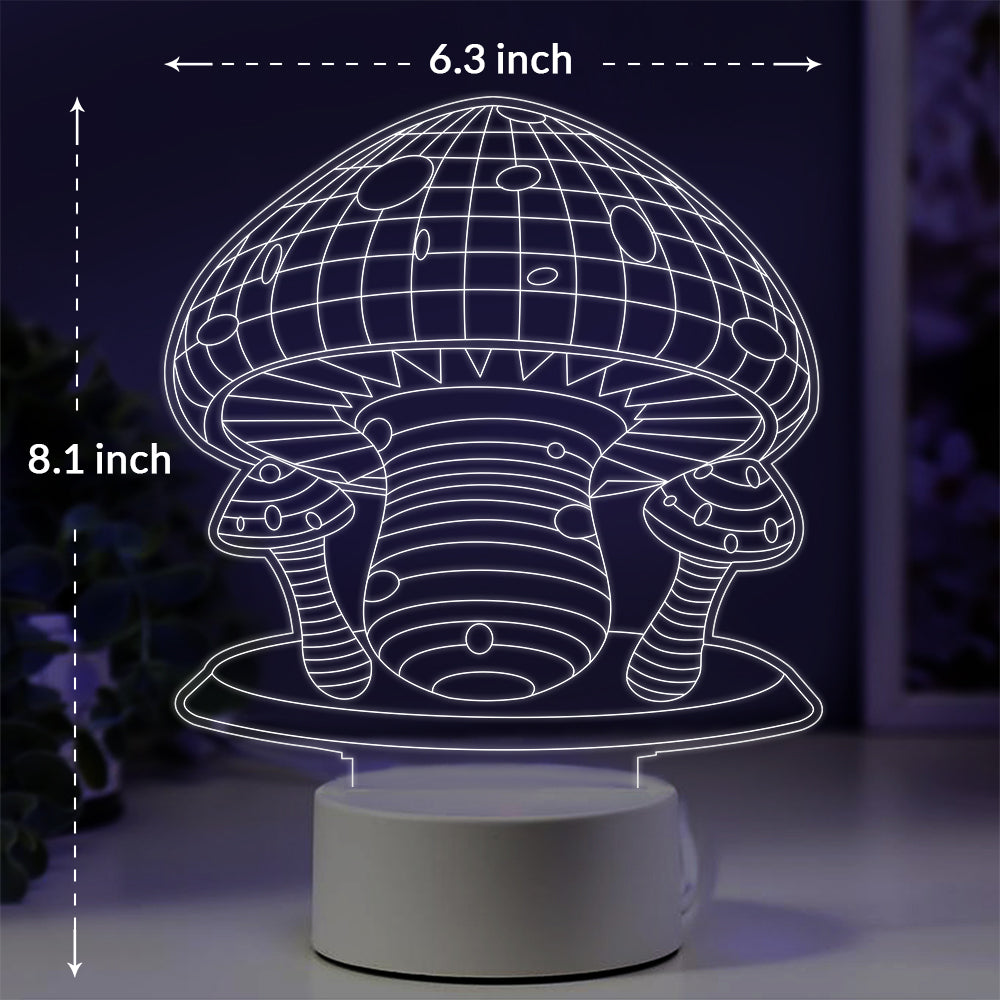 Mushroom Night Light with Smart Touch 7 Colors