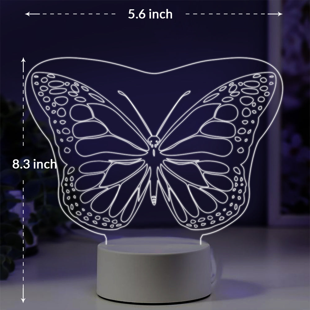 Butterfly Night Light with Smart Touch 7 Colors